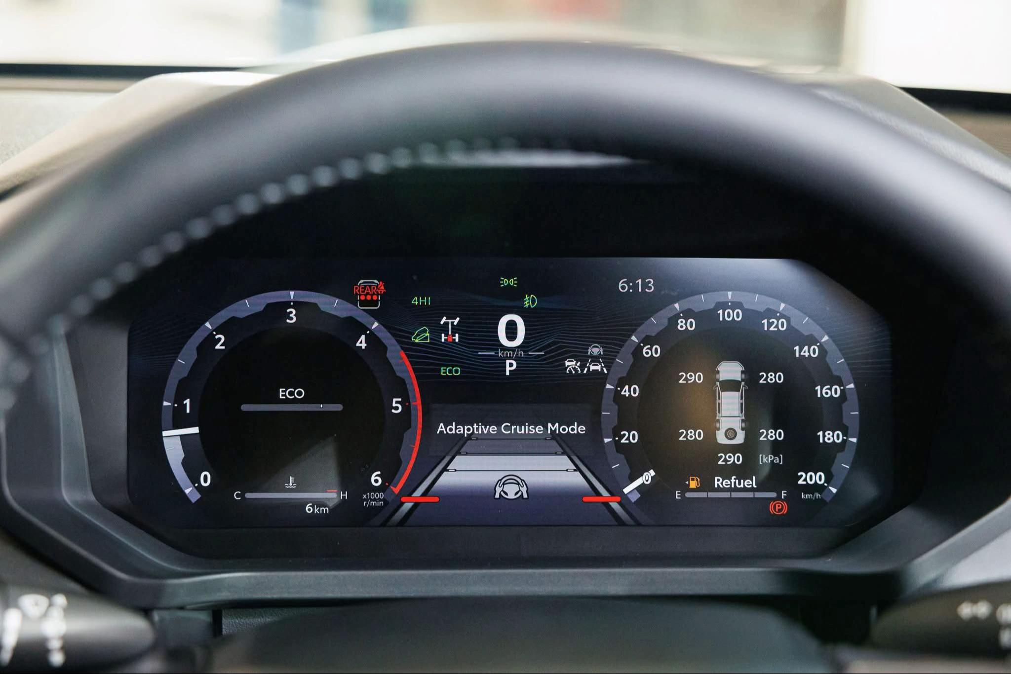 Màn hình taplo Digital Cluster